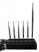 6 Antenna Cell phone LOJACK & RF Jammer (GSM,CDMA,DCS,PCS,LOJACK