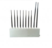 10 Antenna 10 Band 3G 4G GPS WiFi LoJack UHF VHF All Signal Jamm
