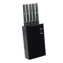 3G/4G All Frequency Portable Cell Phone Jammer with 5 Powerful A